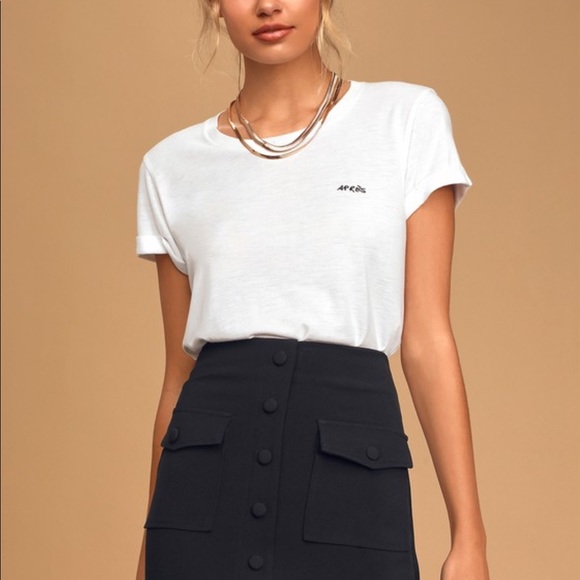 Lulu’s Game Face Black Mini Skirt - Picture 2 of 6